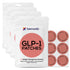 HARMONIFY GLP-1 Patches with L-Glutamine Berberine Chromium Pomegranate Cinnamon Ginger Root Artemisia Selengensis & Rose Flower Oil - 1 Pack 30 Patches - Leaf